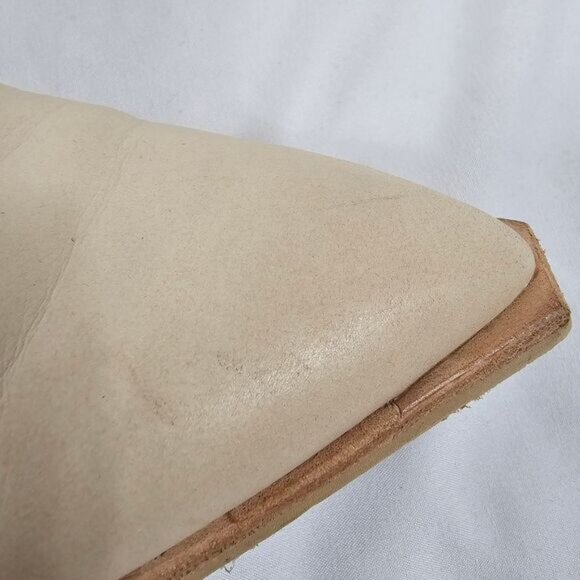 Dolce Vita Block Heel Mule In Cream - Size 11 - Picture 8 of 13